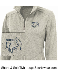 Ladies Fleece Jacket Design Zoom